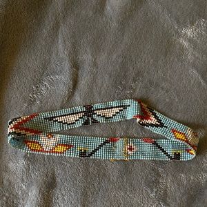 Native American beaded headband